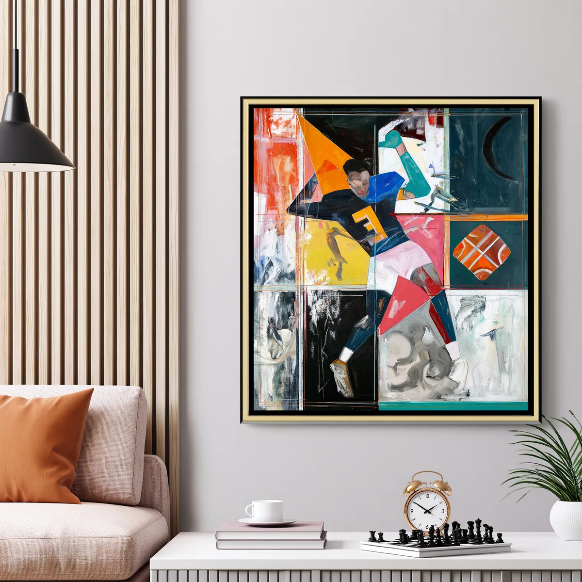 Cubist Athlete